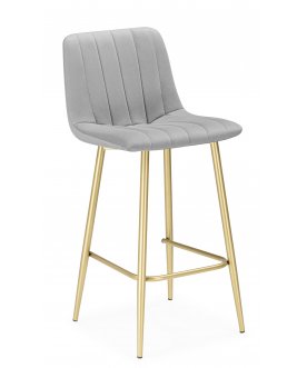 Барный стул Дани Мини светло-серый (zd 960) / золотой np