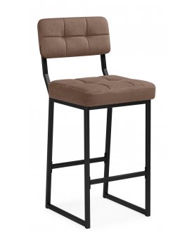 Барный стул Ларс selfie mocco / черный