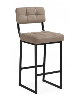 Барный стул Ларс selfie mocco / черный