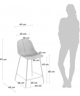 Полубарный стул Quinby