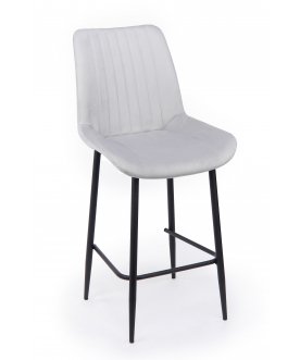 Барный стул Седа светло-серый (zd 960) / черный