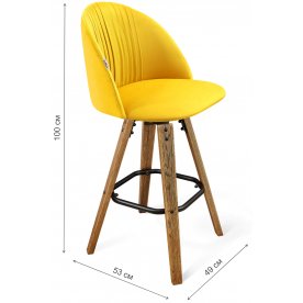 Полубарный стул SHT-ST35-1/S93