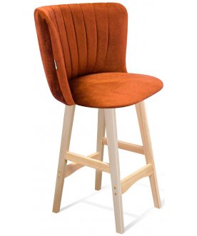 Барное кресло SHT-ST36-1/S65-1 песчаная буря / прозрачный лак