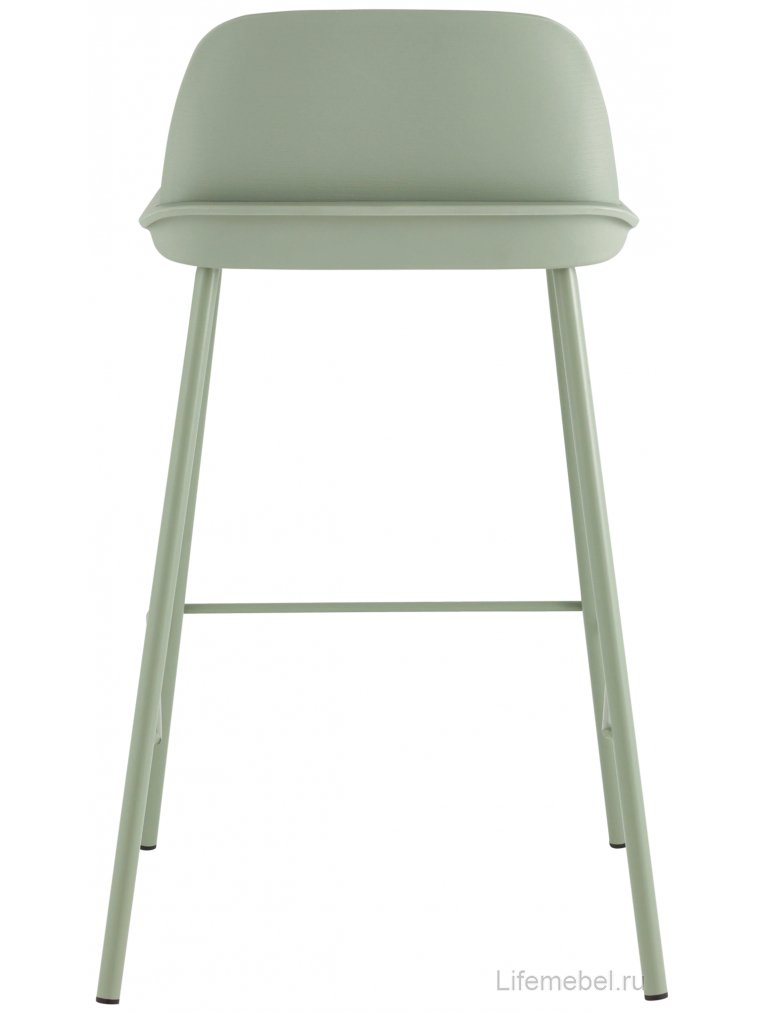 Полубарный стул Туман серо-зеленый