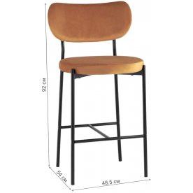 Полубарный стул Тунор