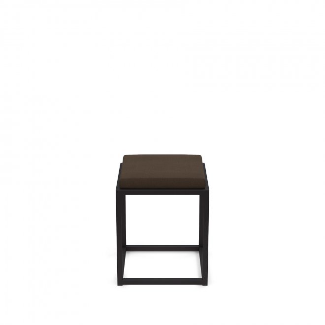 Табурет Верм-46 (360*360*460) brauni/черный