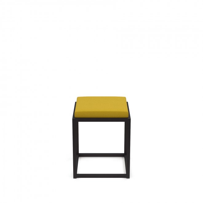 Табурет Верм-46 (360*360*460) ricco/черный