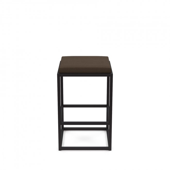 Барный стул Верм-75 (400*400*750) brauni/черный