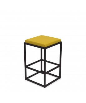 Барный стул Верм-75 ricco/черный