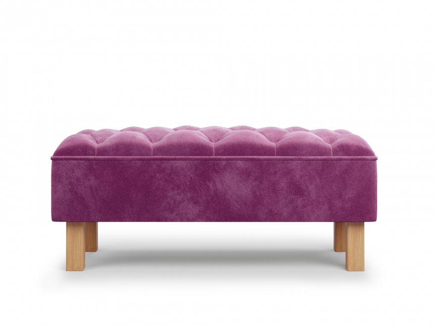 Банкетка Агат фиолетовая