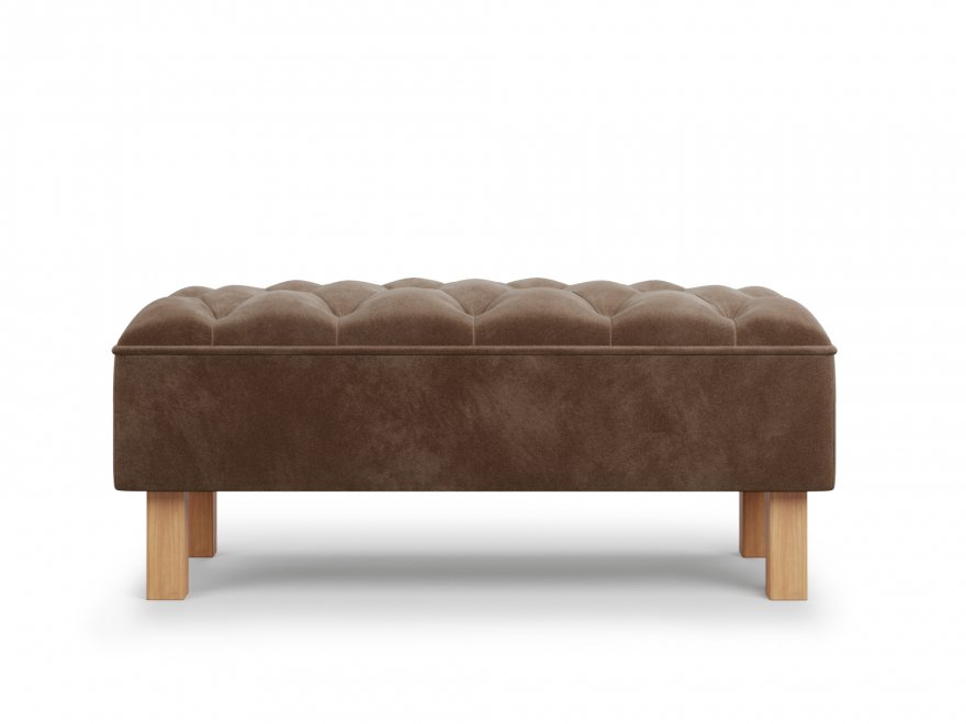 Банкетка Агат коричневая