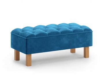 Банкетка Агат насыщенный синий