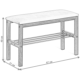 Банкетка Beryl