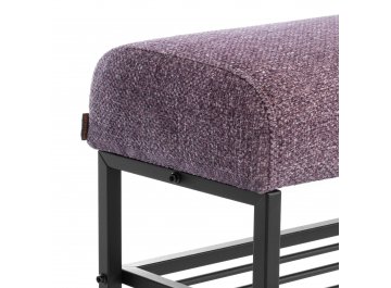 Банкетка Charli Lux/Чарли Люкс vt шейп какао велюр / букле