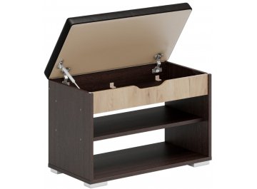 Банкетка ЭВА БК-002 венге / дуб крафт золотой