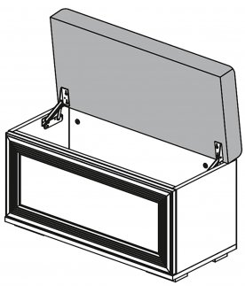 Банкетка Ливорно ЛБ-20