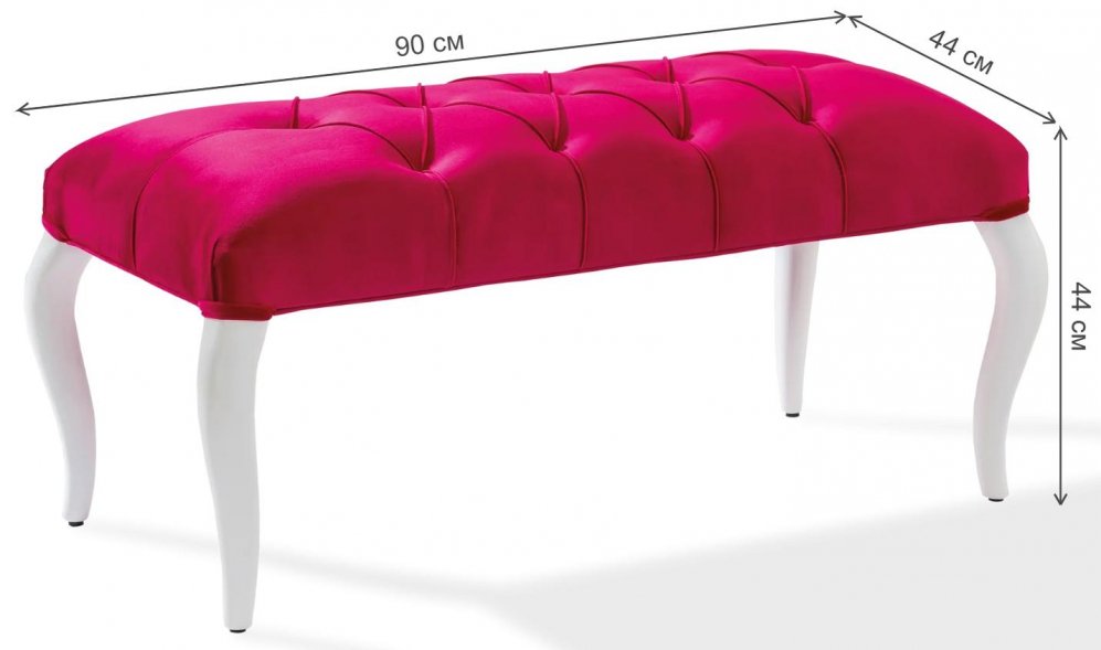 Банкетка детская Rose розовый / голубой