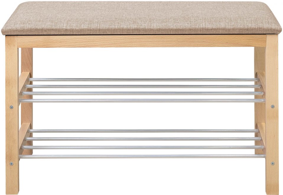 Банкетка SR-0628 прозрачный лак / кедровый