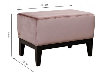 Банкетка Stella 60 сиреневая velv siren