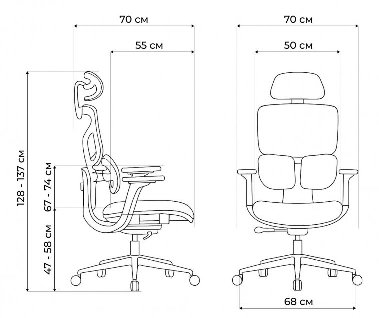 Компьютерное кресло Samur black / gray