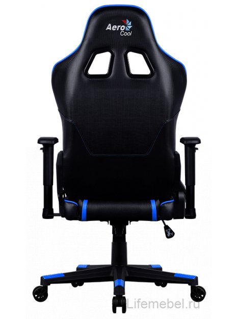 Компьютерное кресло Aerocool AC220 AIR-BB black / blue