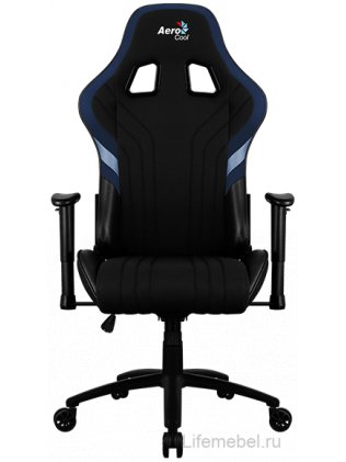 Компьютерное кресло Aerocool Aero 1 Alpha black / blue