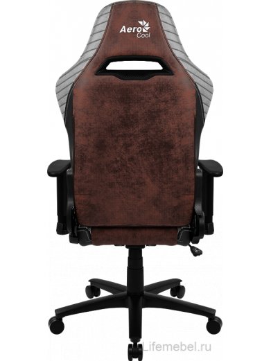 Компьютерное кресло Aerocool Baron burgundy red
