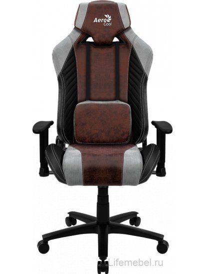 Компьютерное кресло Aerocool Baron burgundy red