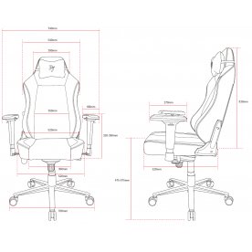 Компьютерное кресло Arozzi Primo PU-Black-Gold logo