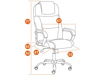 Компьютерное кресло Bergamo