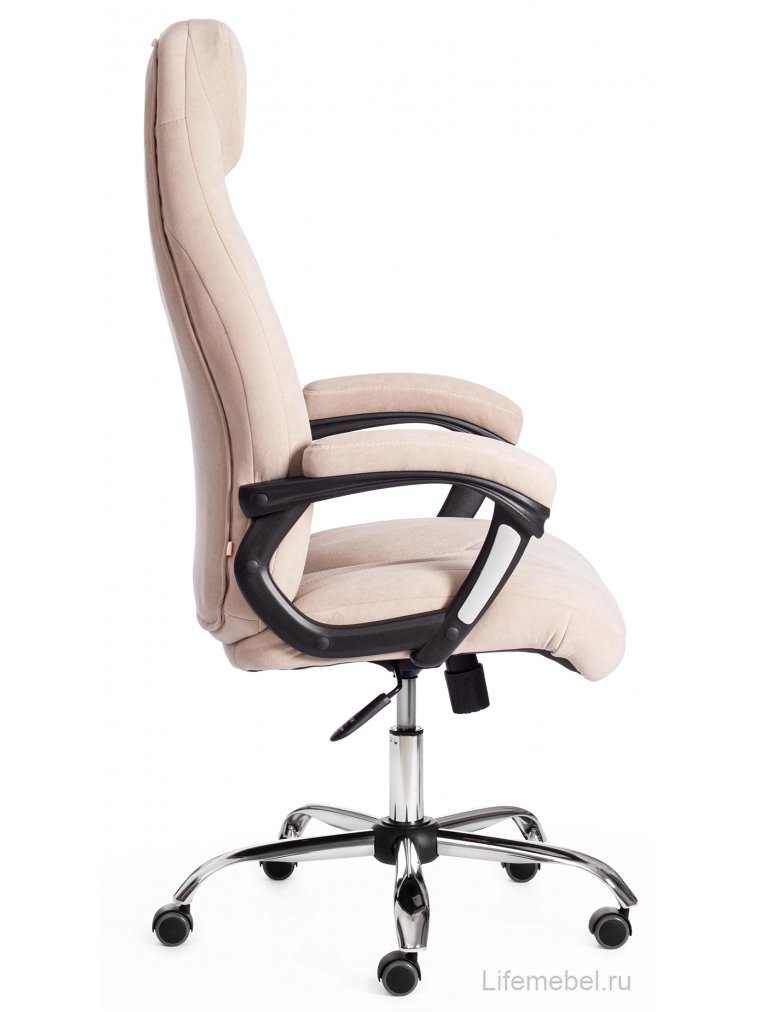 Компьютерное кресло Boss Хром бежевый / бежевый