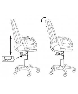 Компьютерное кресло Бюрократ CH-1300/T-15-21