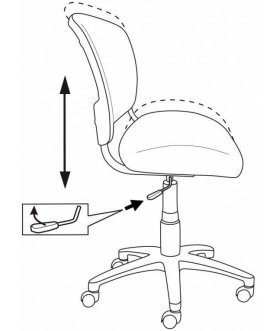 Компьютерное кресло Бюрократ CH-296NX/15-21
