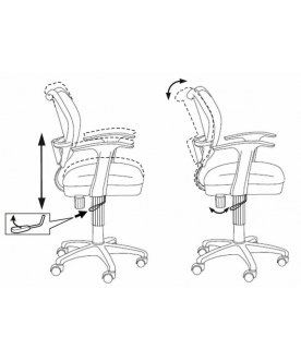 Компьютерное кресло Бюрократ