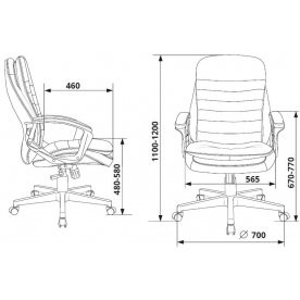 Компьютерное кресло Бюрократ T-9950LT/black