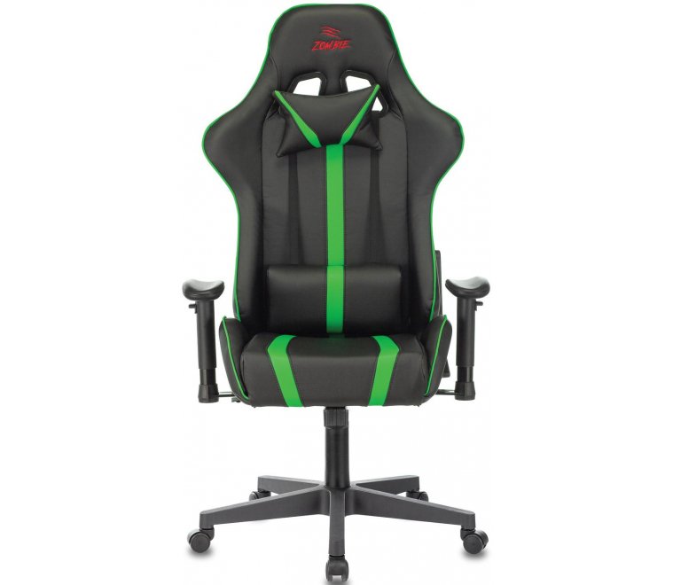 Компьтерное кресло Viking Zombie A4 gn черное / зеленое