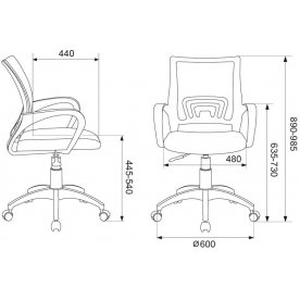 Компьютерное кресло CH-695NLT