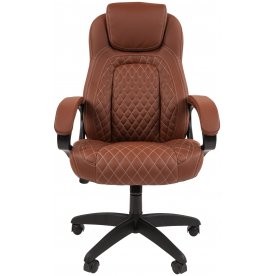 Компьютерное кресло Chairman 432 экопремиум коричневое
