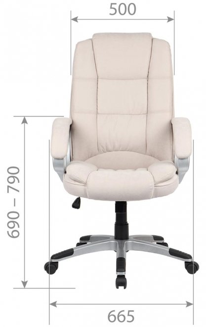 Компьютерное кресло Chairman CH667 бежевый