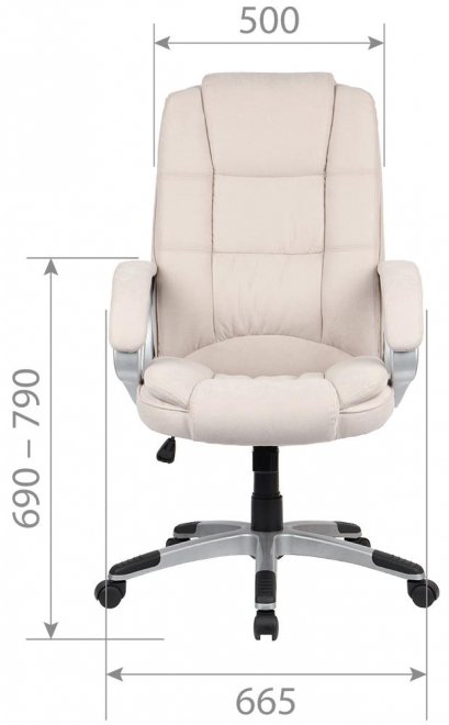 Компьютерное кресло Chairman CH667 серый