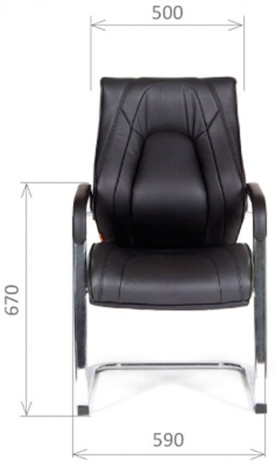 Компьютерное кресло Chairman FUGA V экопремиум черное 412 N