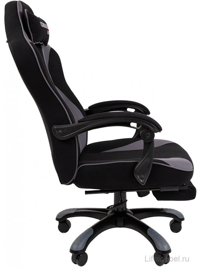Компьютерное кресло Chairman game 35 черое / серое