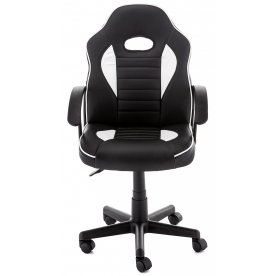 Компьютерное кресло Danger черное / белое