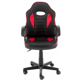 Компьютерное кресло Danger черное / красное