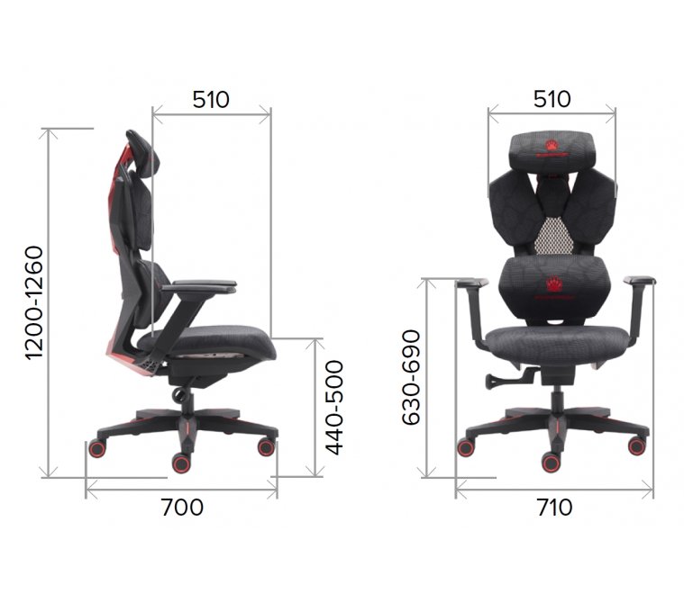 Компьютерное кресло Everprof Tiger сетка серый