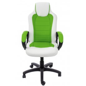 Компьютерное кресло Kadis светло-зеленое / белое