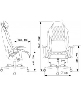 Компьютерное кресло Knight Neon
