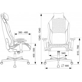 Компьютерное кресло Knight Neon