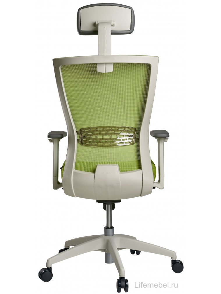 Компьютерное кресло Airex AIRE-101W зеленое