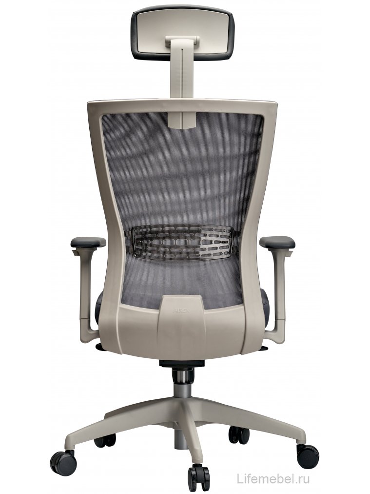 Компьютерное кресло Airex AIRE-101W серое